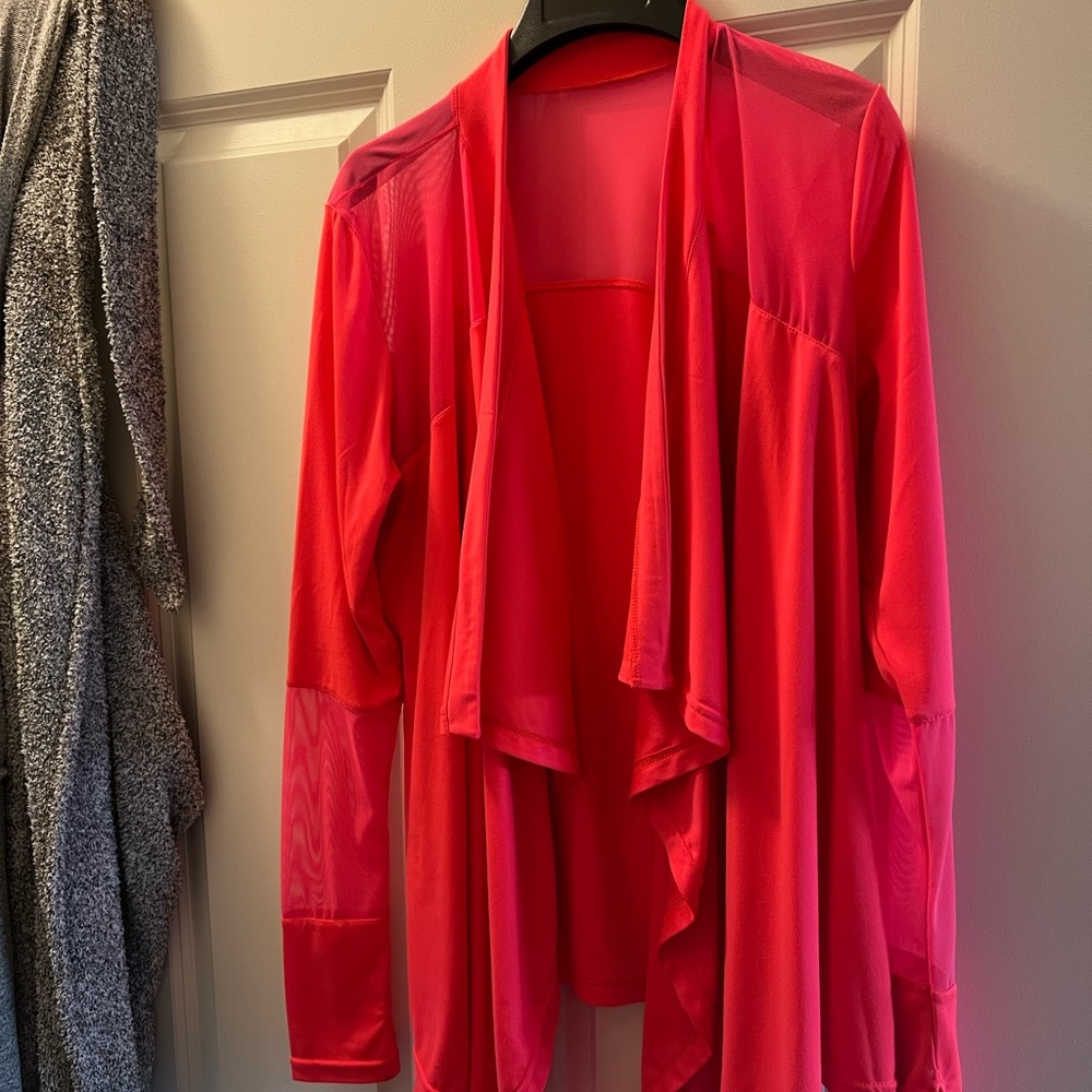 Tlf apparel drape work out jacket